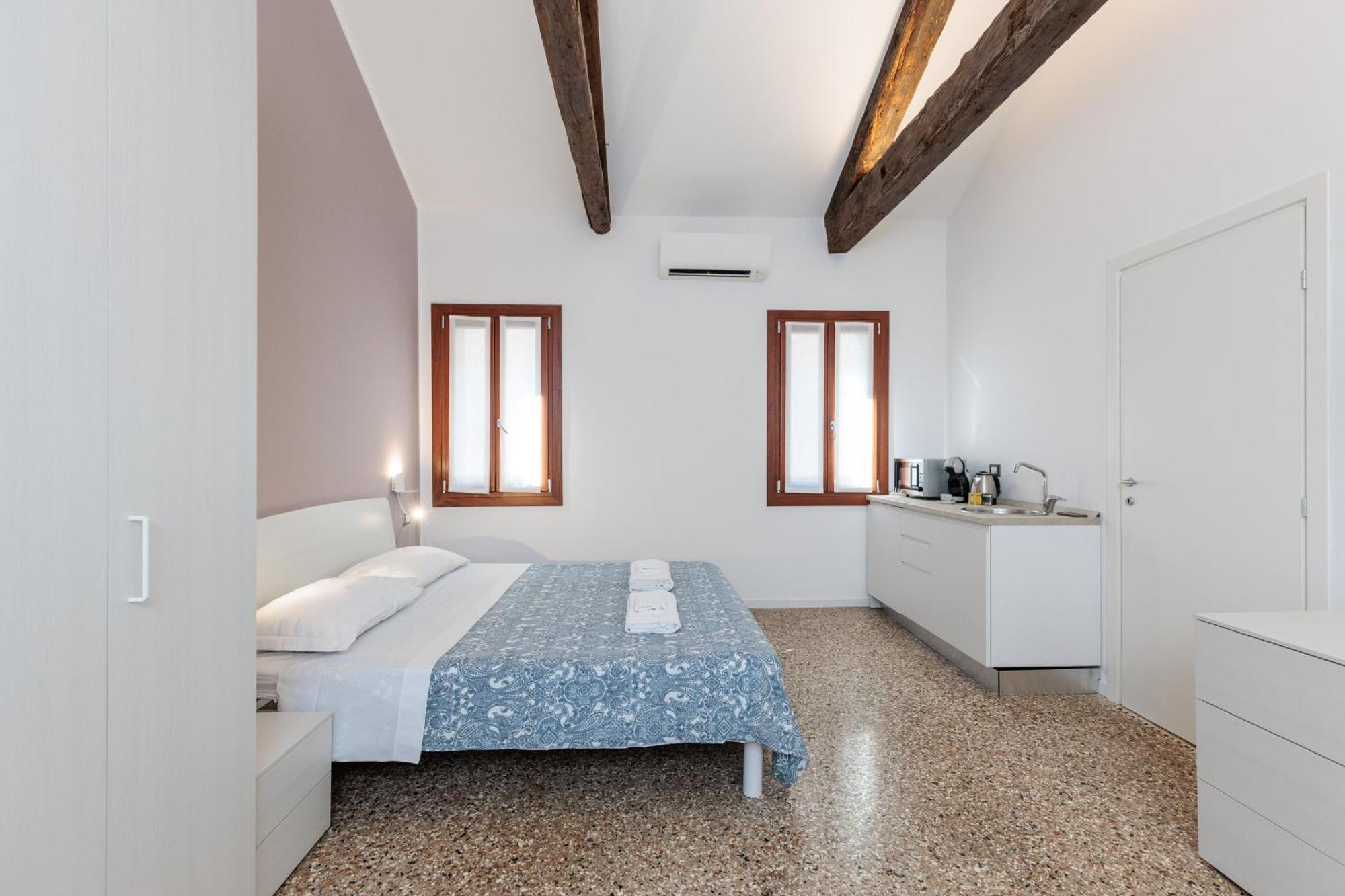 Ferienwohnung Accogliente Monolocale Veneziano2 Aria Condizionata, Vicino A Campus E Stazione Exterior foto